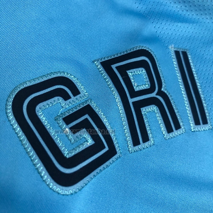 Camiseta Memphis Grizzlies Ja Morant #12 Statement Autentico 2021-22 Azul